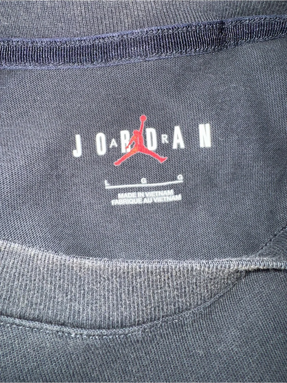 Jordan Black Short-Sleeve Graphic Tee